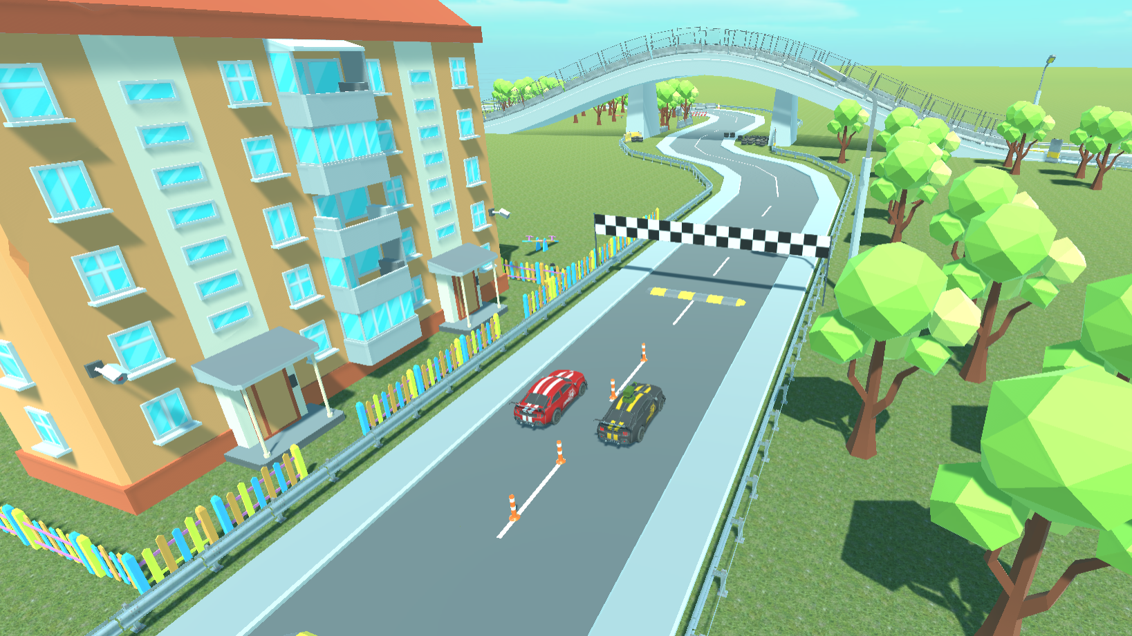 3D Racing Game - Unity